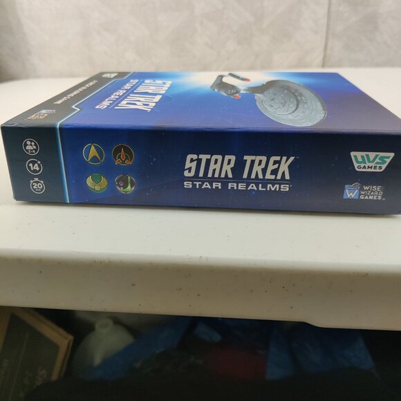 Star Trek Star Realms Deck Building Game New Wise Wizard UVS 2-4 Players 2024 - Picture 10 of 12